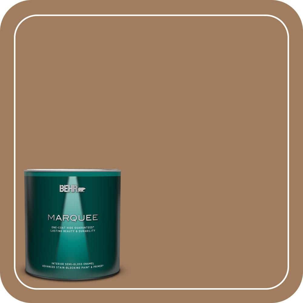 1 qt. #MQ2-11 Outdoor Land One-Coat Hide Semi-Gloss Enamel Interior Paint & Primer product image for price tracking