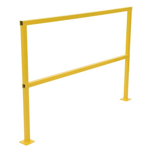 Vestil 5 ft. Square Steel Safety Handrail SQ-60 - The Home Depot