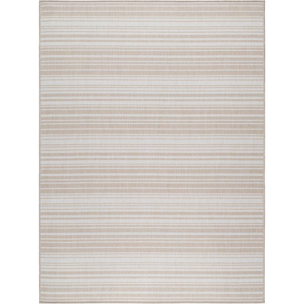 Beverly Rug Waikiki Beige/White 4 ft. x 6 ft. Stripe Indoor/Outdoor Area Rug Beverly Rug striped pattern indoor, outdoor area rug is available in different colors such as beige/white, blue/white, dark gray/light gray, grey/white and various sizes; 4 ft. x 6 ft. hallway runner rug (3 ft. 11 in. x 5 ft. 11 in.), area rug 5 ft. x 7 ft. (5 ft. 3 in. x 7 ft.), 6 ft. x 9 ft. area rugs (6 ft. 7 in. x 9 ft.), large area rug 8 ft. x 10 ft. (7 ft. 10 in. x 10 ft.) and 6 ft. 7 in. circle rug. You can use our non shedding rugs wherever needed; either indoors such as living room, dining room, laundry room, bedroom, children playroom, or outdoors such as deck, patio, poolside, picnic, beach, garage, or guest lounges. These fade resistant indoor outdoor rugs cannot only offer durability and long-lasting usage but also environment protection with their eco-friendly and breathable material. The vibrant colors will not fade in the sun. This modern and contemporary rug is perfect for your home decor.