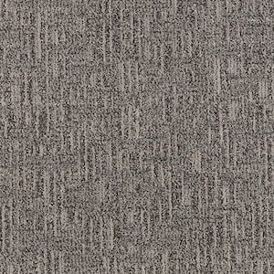 Star of the Show Sparkle Gray 37 oz. Polyester Pattern Installed Carpet