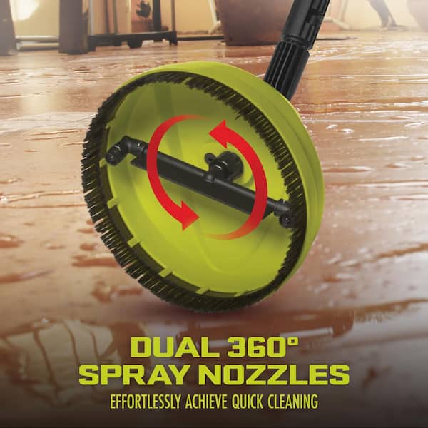 Sun Joe 10 in. Deck + Patio Cleaning Attachment for SPX Series 