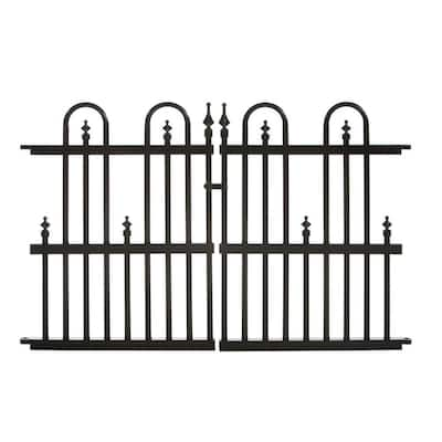 gothic metal fence