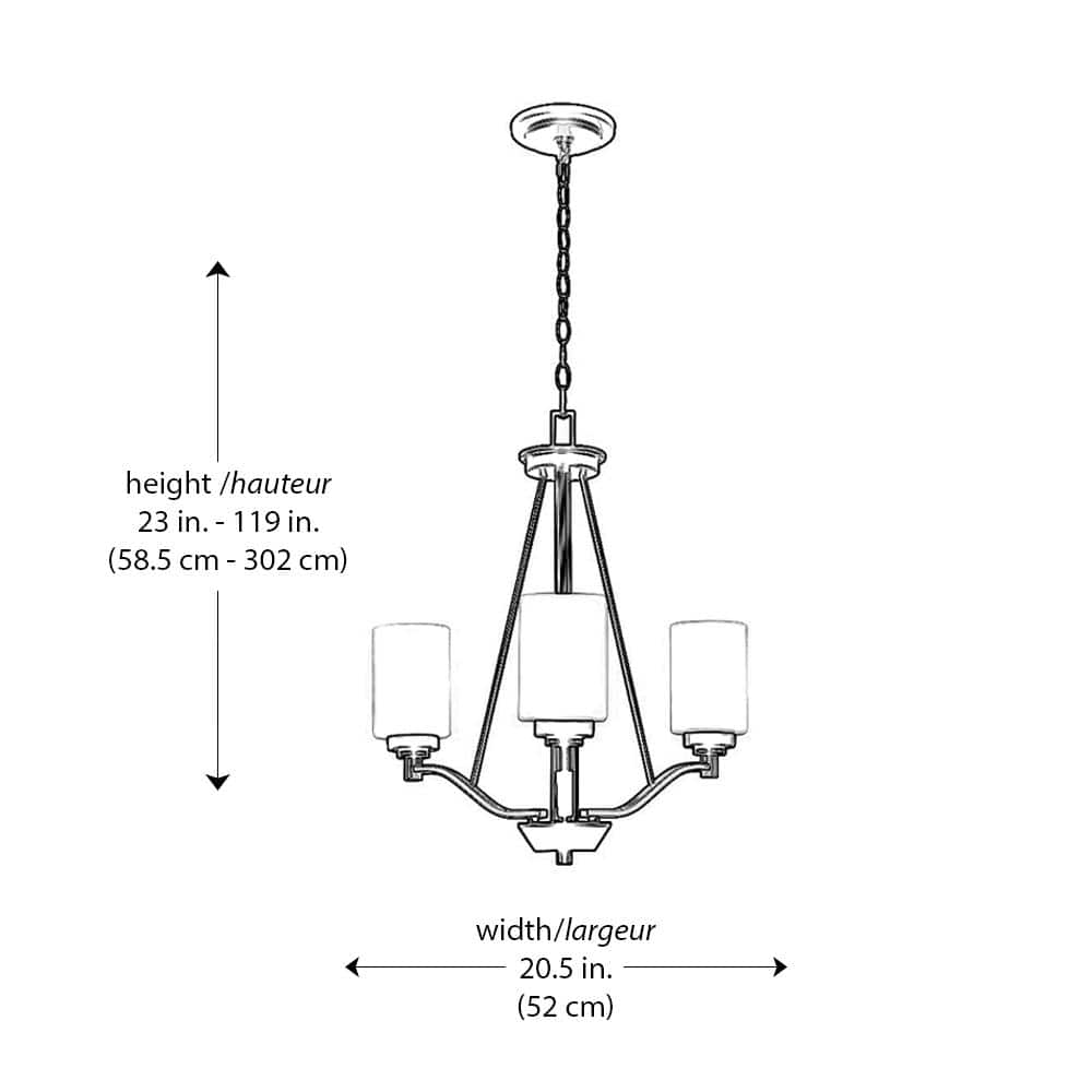 Mod Pod Brushed Nickel 20.5" Chandelier with White Frost Candle Shades