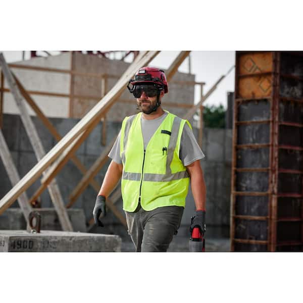 Milwaukee 2X-Large/3X-Large Yellow Class 2 High Visibility Mesh