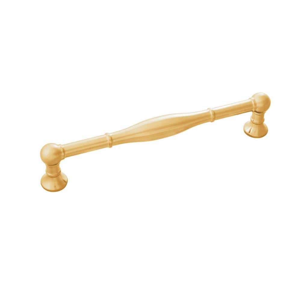 Fuller Collection Pull 6-5/16 in. (160mm) Center to Center Brushed Golden Brass Bar Cabinet Pull price history on PriceWatchPro