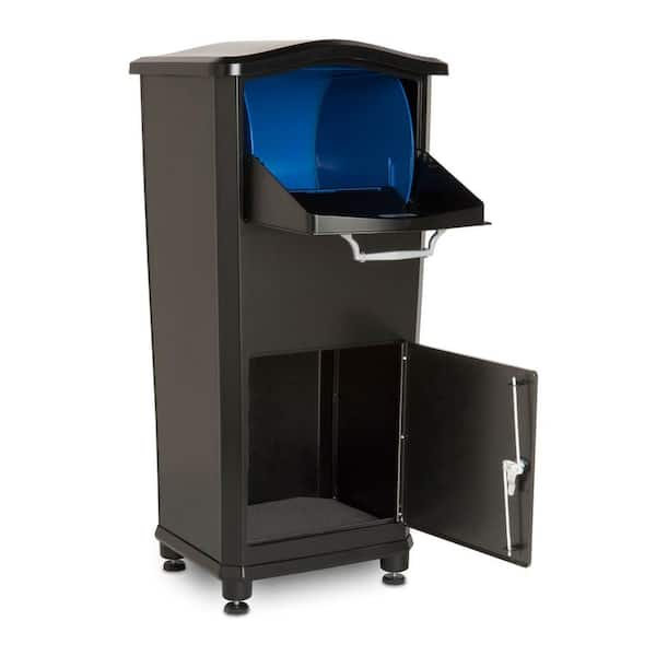 Elephantrunk Black Locking Extra-Large Mailbox Parcel Drop