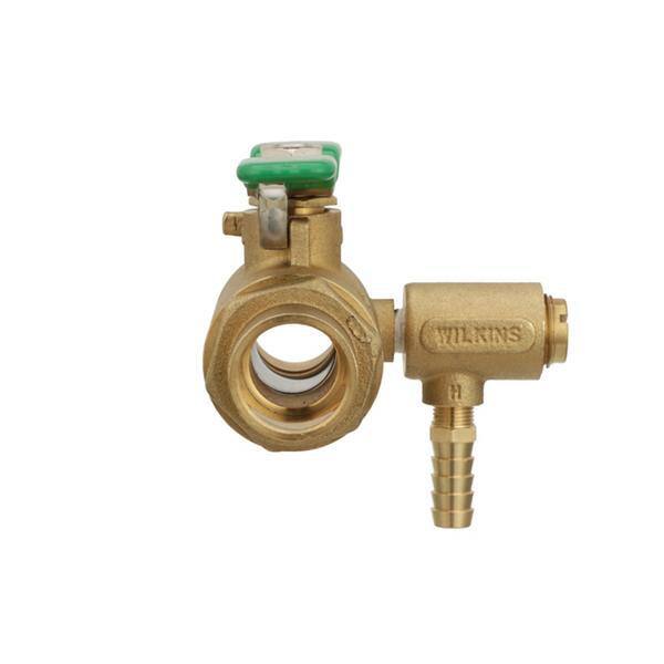 thumbnail image 2 of Zoro Select 3/8" FNPT X MNPT PVC Manual Ball Valve - Inline Two-Way - 6380990 2 of 5