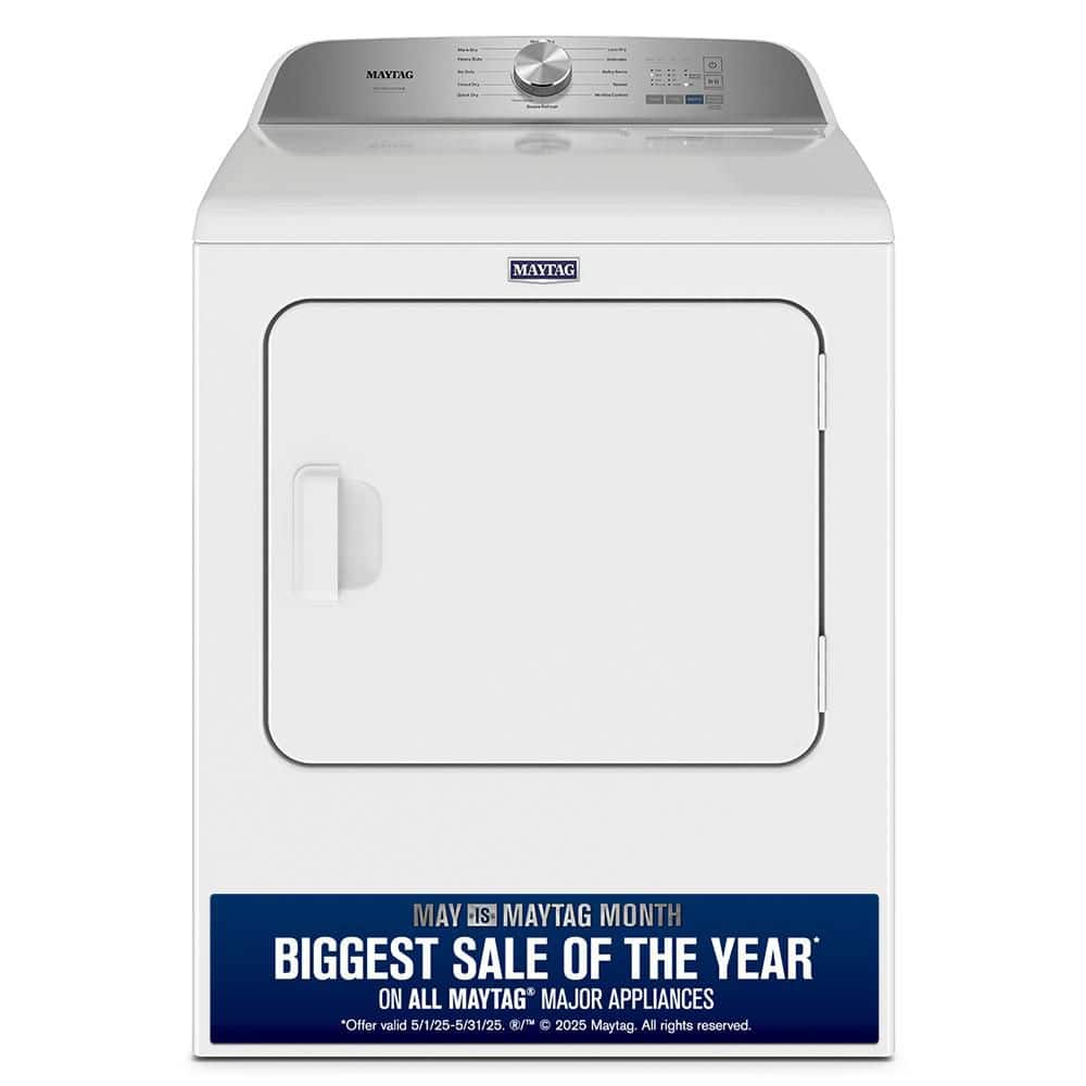 7.0 cu. ft. Vented Pet Pro Electric Dryer in White