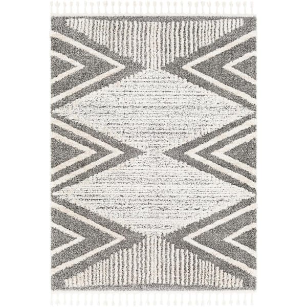 Artistic Weavers Amalia Grey 7 ft. x 9 ft. Indoor Area Rug