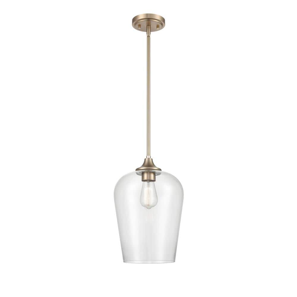 Modern Gold Glass Mini Pendant Light for Indoor/Outdoor