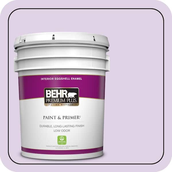 BEHR PREMIUM PLUS 5 gal. #M570-2 Monologue Eggshell Enamel Low Odor Interior Paint & Primer