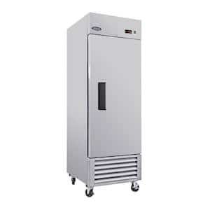 23 cu. ft. Commercial Refrigerator in Stainless Steel with 1 Solid Door Reach-In Refrigerators