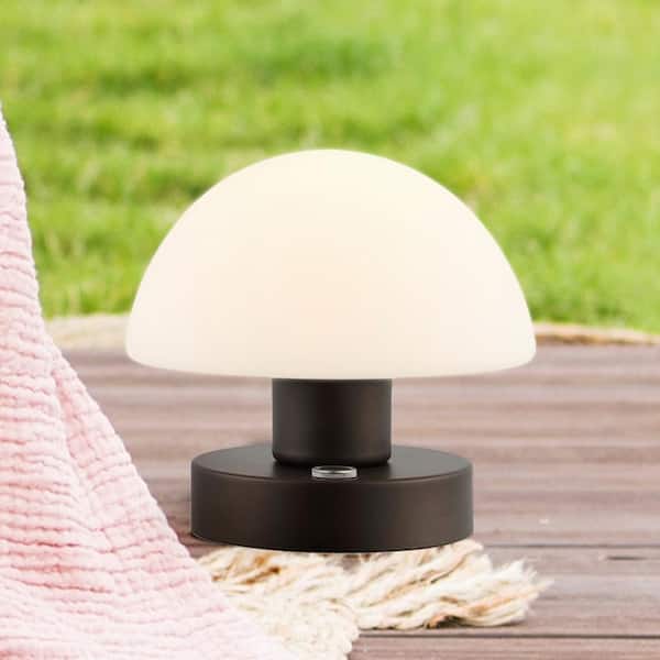 JONATHAN Y Zoe 5.75 in. Oil Rubbed Bronze/White Bohemian