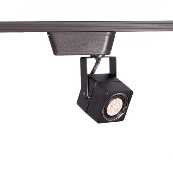 WAC LIMITED HT-802 1-Light Black Low Voltage Track Head with 8-Watt LED Bulb 50-Watt Max for H Track