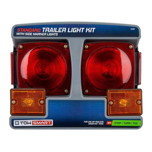 TowSmart 80 in. Under Standard Trailer Light Kit with Side Marker Lights TowSmart 80 in. Under Standard Trailer Light Kit with Side Marker Lights