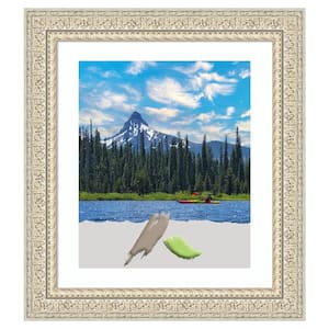 Fair Baroque Cream Wood Picture Frame Opening Size 20 x 24 in. (Matted To 16 x 20 in.)