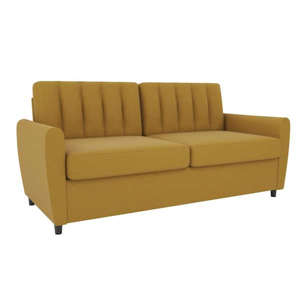 Novogratz brittany sleeper sofa with memory shop foam mattress