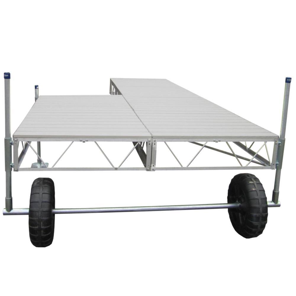 40 ft. Patio Roll-In Dock with Gray Aluminum Decking price history on PriceWatchPro