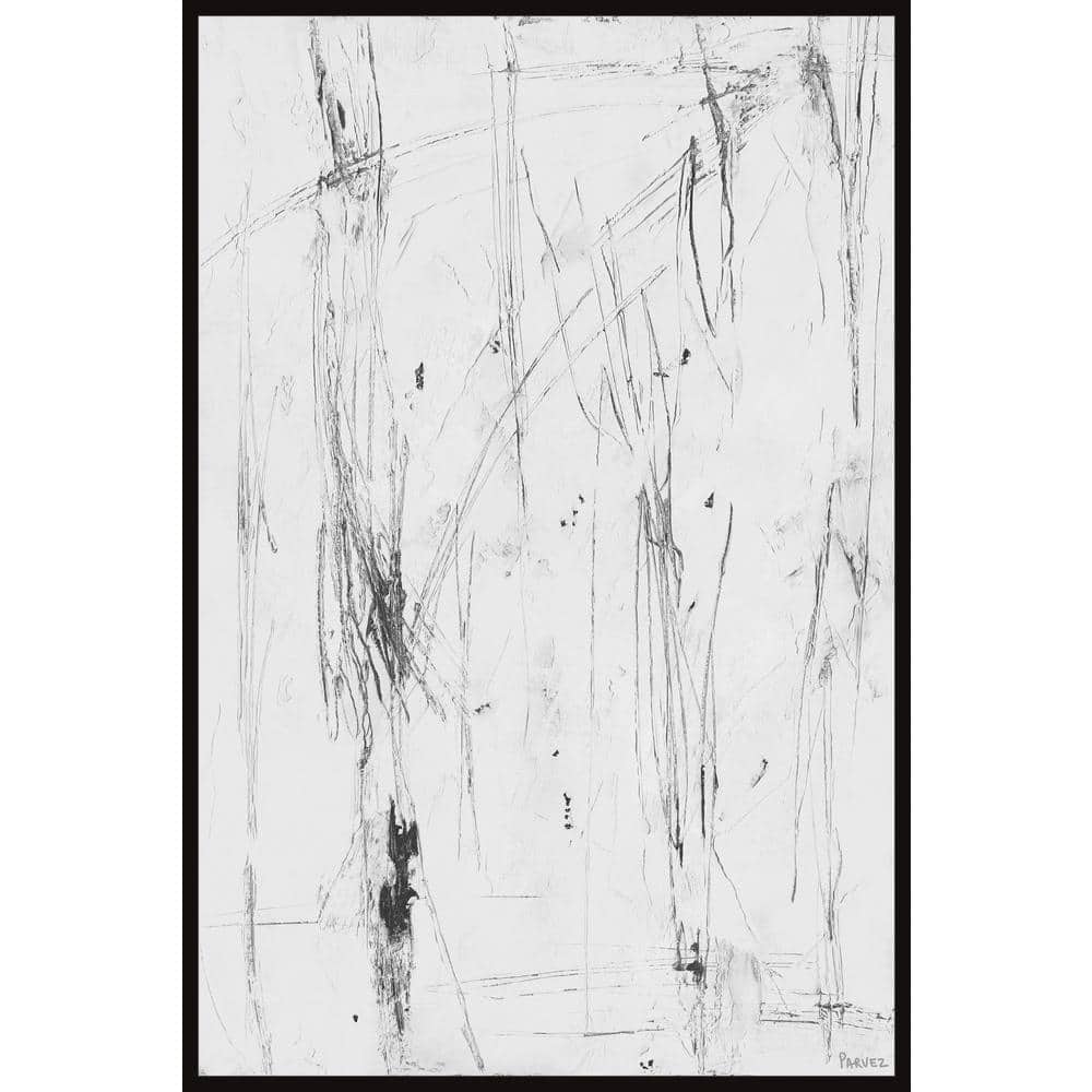 Fountain of Wisdom by Parvez Taj Floater Framed Canvas Abstract Art Print 6