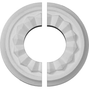 7-7/8 in. x 3-1/2 in. x 1-1/8 in. Olivia Urethane Ceiling Medallion, 2-Piece (Fits Canopies up to 3-1/2 in.)