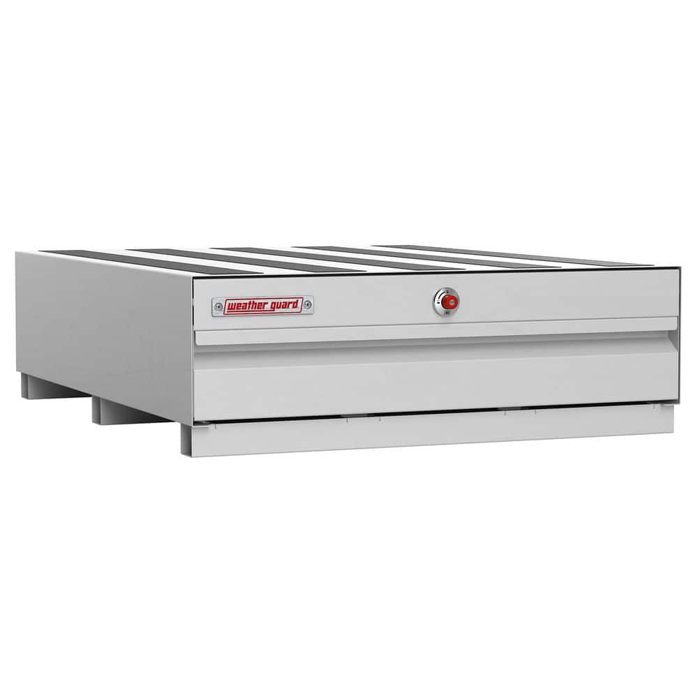 Pack Rat Truck Bed Storage Steel White Slid in.g Drawer Unit 48 in. x 40 in. x 13 in. price history on PriceWatchPro