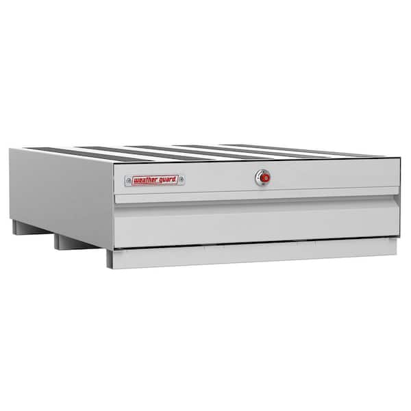Pack Rat Truck Bed Storage Steel White Slid in.g Drawer Unit 48 in. x 40 in. x 13 in.