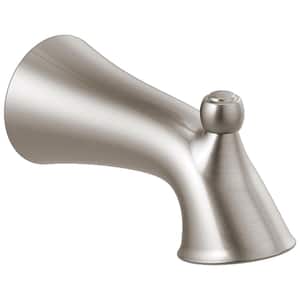 Delta Trinsic 7 in. Non-Diverter Tub Spout in Stainless RP77350SS