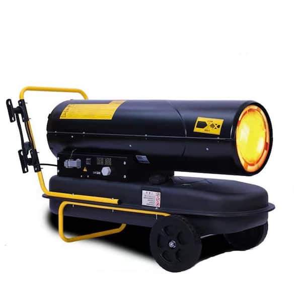 SILVEL 80000 BTU Forced Air Kerosene Space Heater with Thermostat Temperature Control