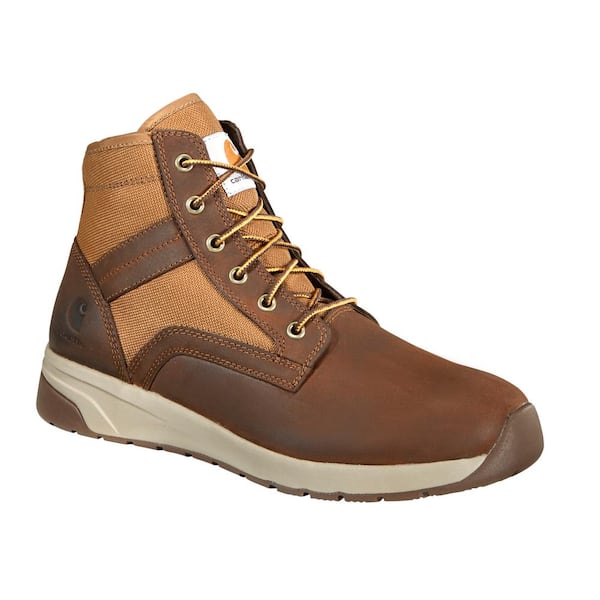 Carhartt Men's Force 5 in. Lightweight Brown Soft Toe Sneaker Boot