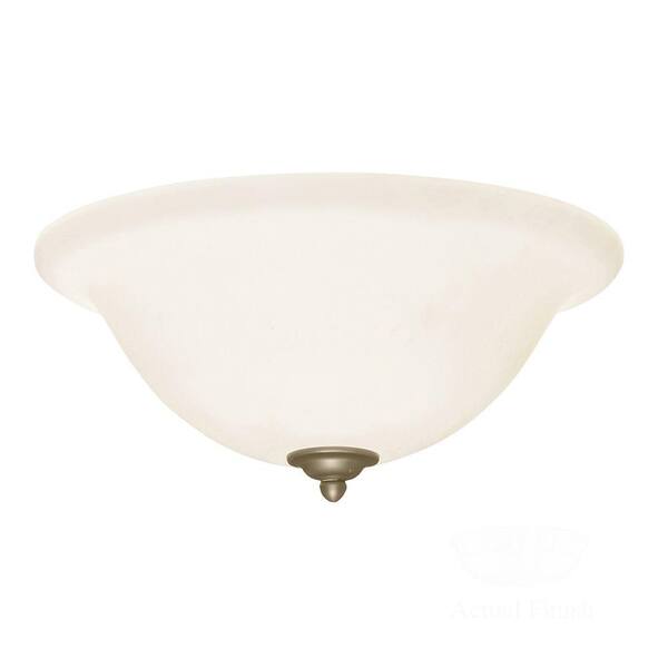 Illumine Zephyr 3-Light Antique Brass Ceiling Fan Light Kit