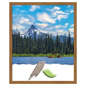 Carlisle Blonde Narrow Wood Picture Frame Opening Size 18x22 in.