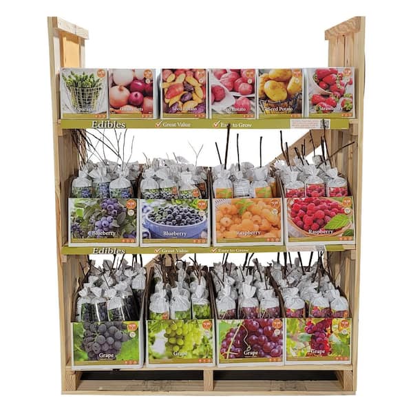 VAN ZYVERDEN N Fruit and Veg Bulb Rack 06134 - The Home Depot