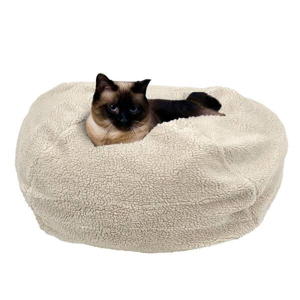 40X40cm Round Plush Cat Style Seat Cushion Chair Soft Memory Foam