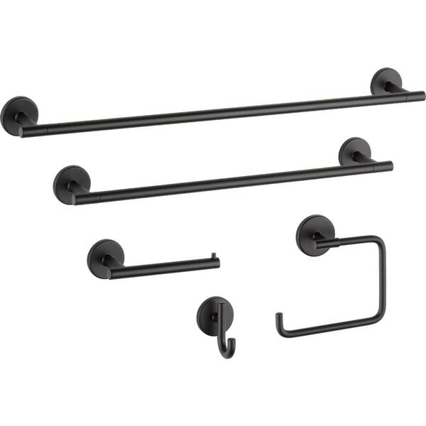 delta trinsic double towel bar