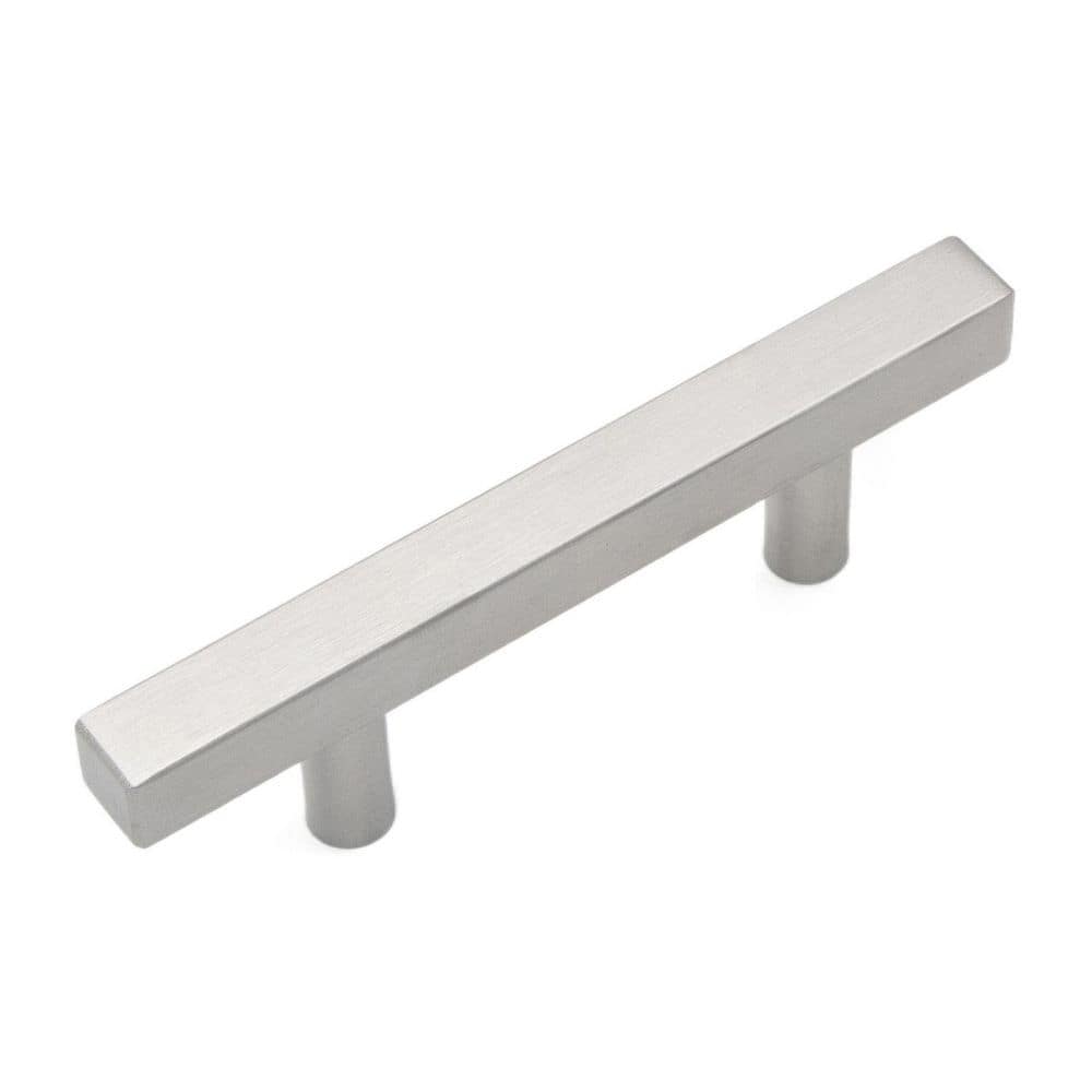 Quad Collection Pull - 3 in. Center to Center Satin Nickel Bar Cabinet Pull (10-Pack) price history on PriceWatchPro