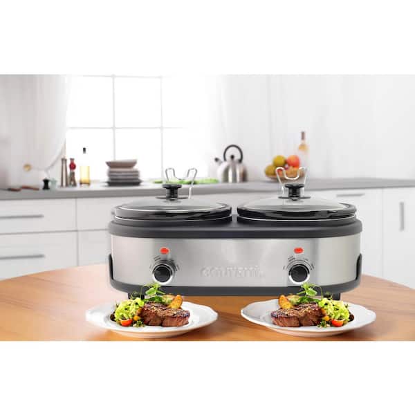 Courant 5 Quart Slow Cooker - Stainless Steel : Target