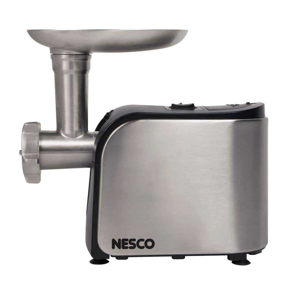 Nesco 500 W 0.67 HP Stainless Steel Electric Meat Grinder with