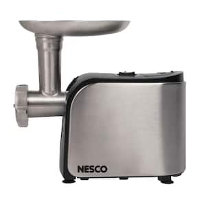 500 W 0.67 HP Stainless Steel Electric Meat Grinder with Sausage Stuffer and Food Pusher