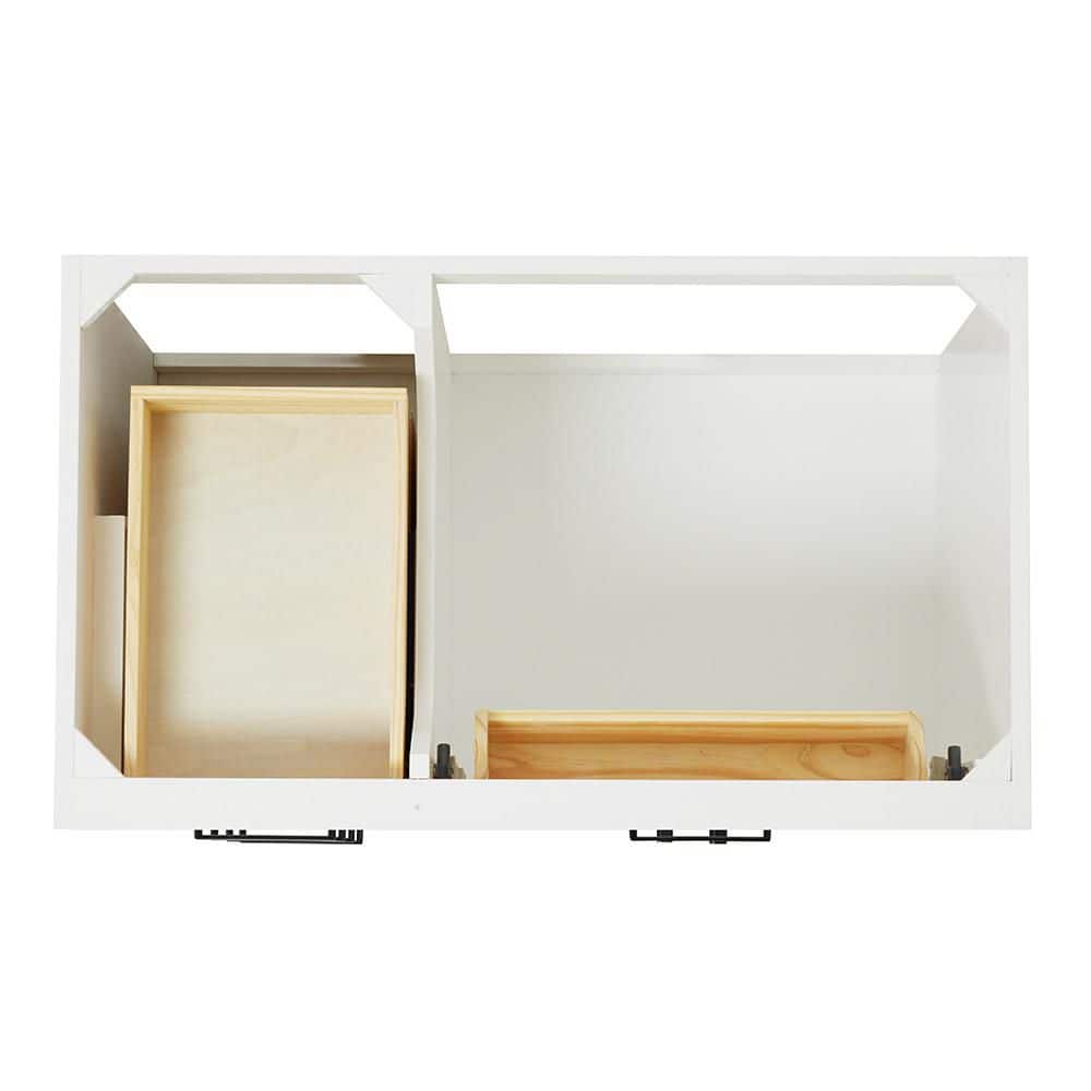 Hepburn 36" White Freestanding Single Basin Vanity Set