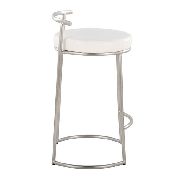 Stainless steel round online stool