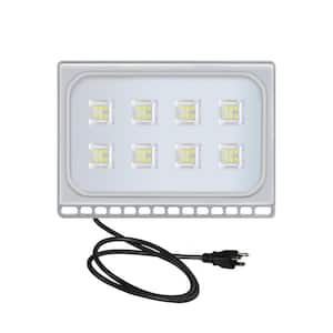 4x100W LED Flood Light Warm White Outdoor Security US Plug Garden Lamp US Stock 