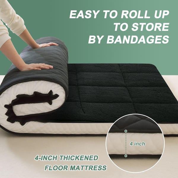 Air Mattress Folding Floor Bed Mattresses Futon Sleeping Mat on