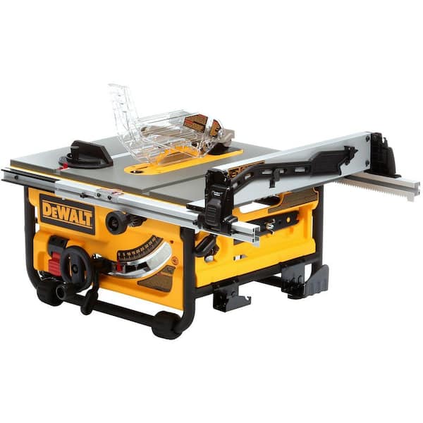 DEWALT 15 Amp Corded in. Compact Job Site Table Saw with Site-Pro Modular System DWE7480 - Depot