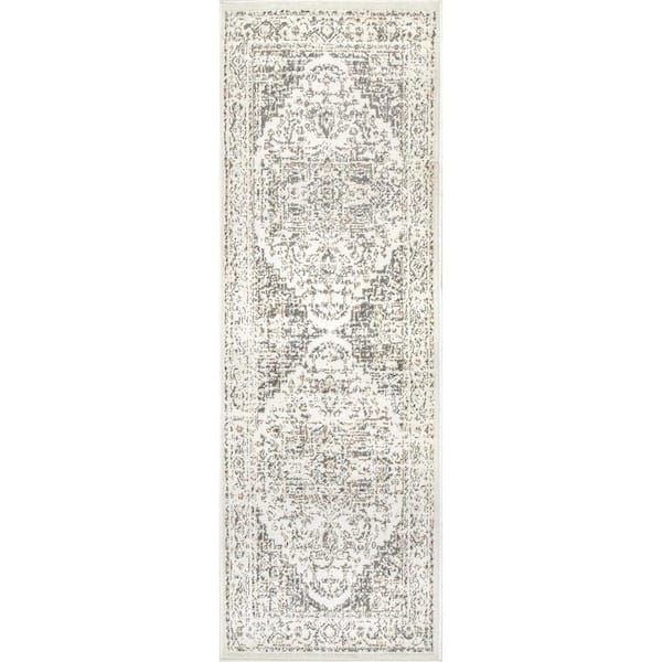 Vintage Tanith Cream 2 ft. 6 in. x 10 ft. Runner Rug