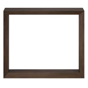 Osmond 36 in. Alder Brown Rectangle MDF Top Console Table