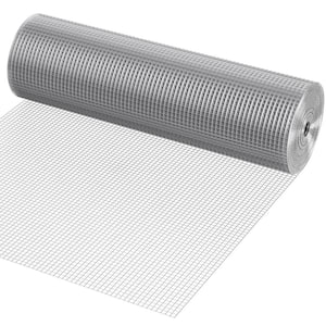 1/2 in. Hardware Cloth 36 in. x 100 ft. Galvanized Wire Mesh Roll for Chicken Fencing Garden Small Rodent Protection