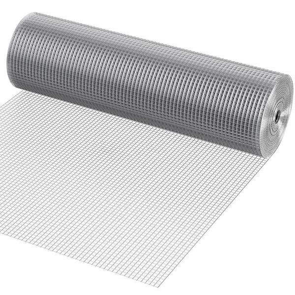 GARDEN CRAFT Silver Steel Woven Wire Rolled Fencing 100ft x 4ft