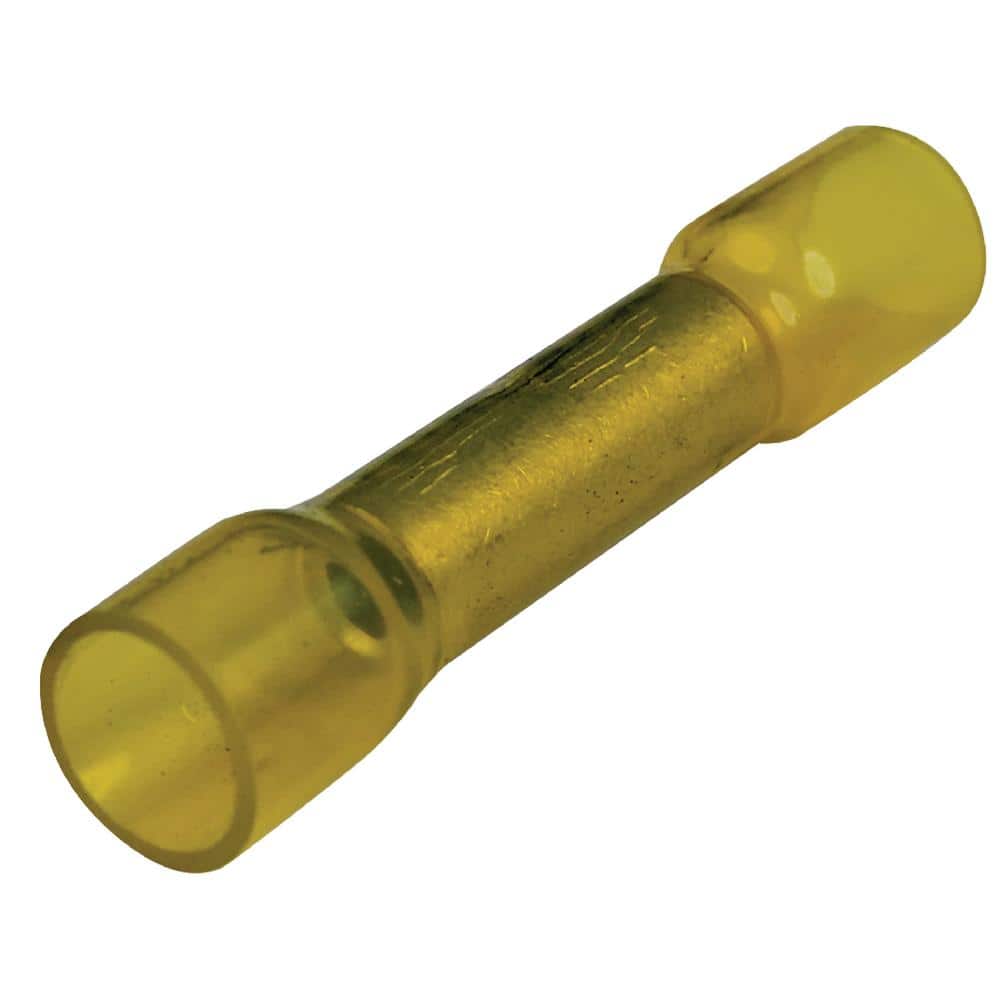 Heat Shrink Butt Connectors, Wire Range: 12-10 - Yellow, 100-Pack price history on PriceWatchPro