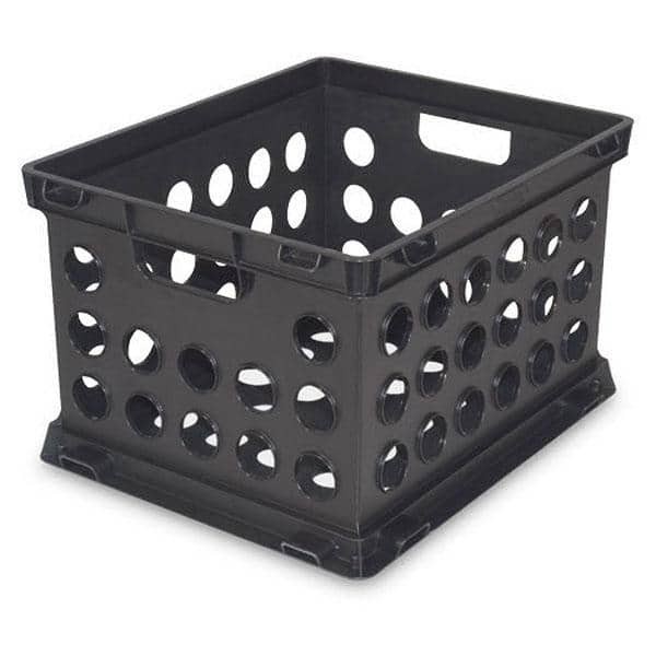 Sterilite Plastic Heavy Duty File Crate Stacking Storage (18 Pack)