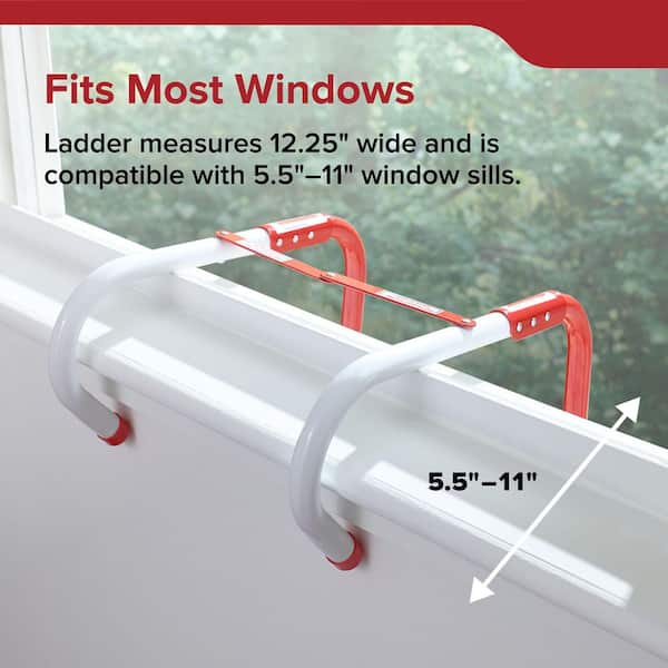 避難用具 Kidde Escape Ladder 3 Story 25 Feet Kidde Fire Escape Ladder, 3-Story, 25 ft. Long, 1,000 lb